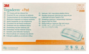 3M Tegaderm + Pad Transparent Dressing With Absorbent Pad 3590, 9cm x 20cm