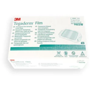 3M Tegaderm Transparent Film Dressing, 4.4cm x 4.4cm, 1622W