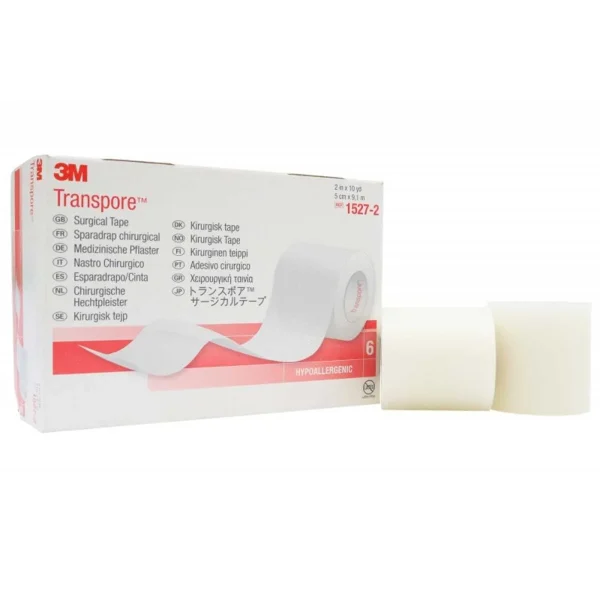 3M Transpore 5cm x 9.14m (2in x 10yds)