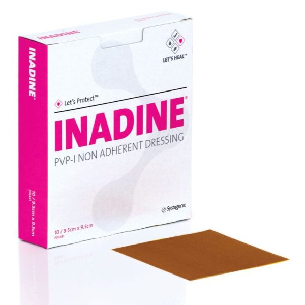 Inadine Non Adherant Dressings 9.5x9.5