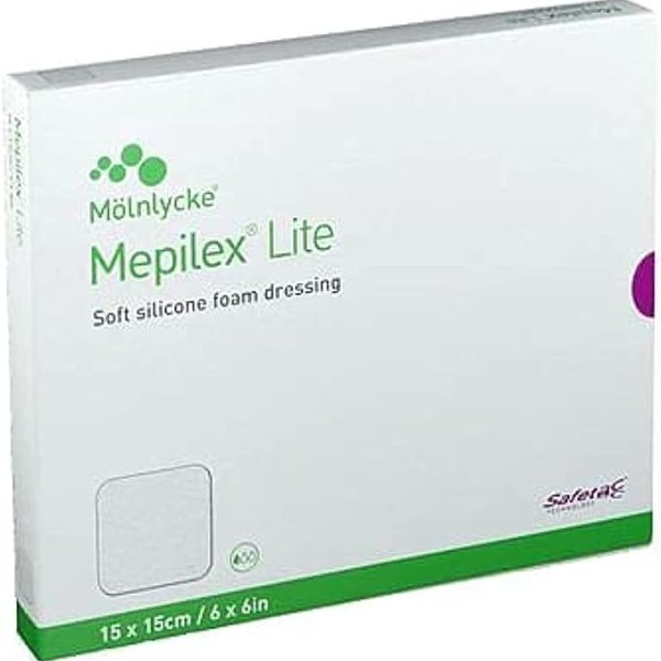 Mepilex Border Lite Foam Dressing 15cm x 15cm