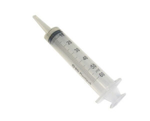 BD Plastipak Syringe, 50/ 60ml Catheter Tip, Latex - free W/ 1ml Scale