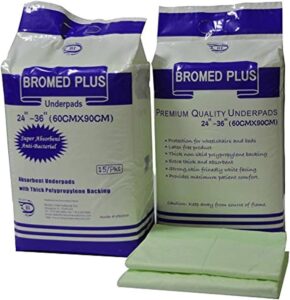 Bromed Plus Underpads, 60cm x 90cm