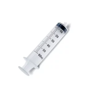 Luer Lock Disposable Syringe Without Needle 60ml