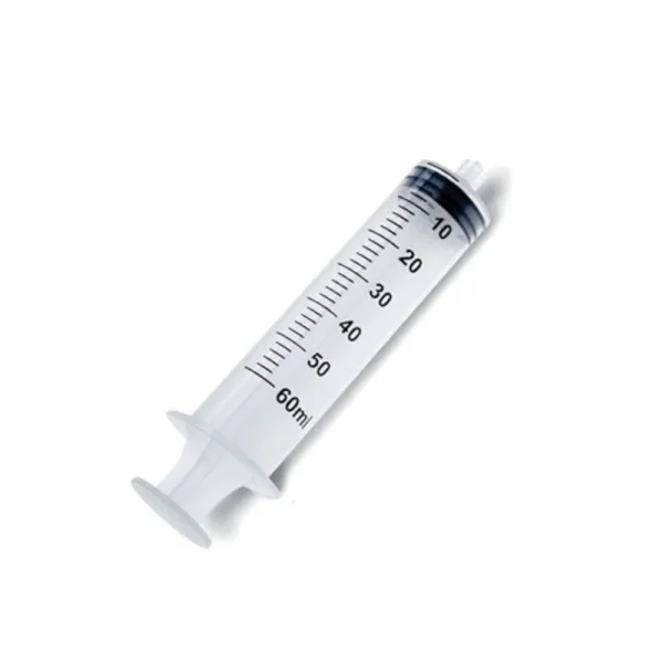 Luer Lock Disposable Syringe Without Needle 60ml