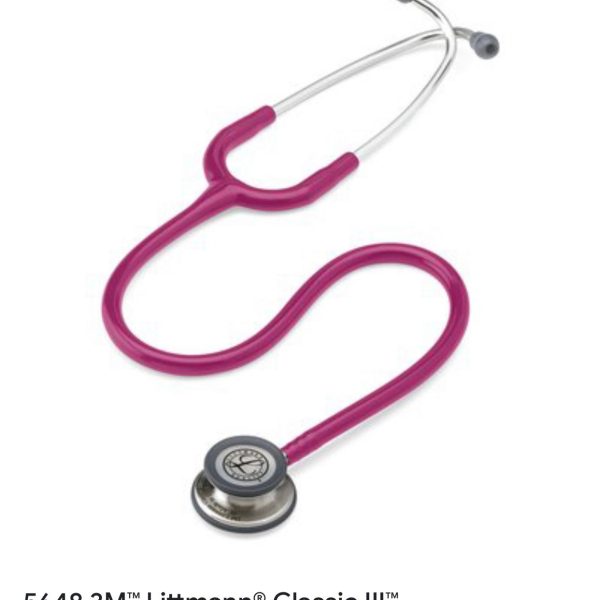 3m Littman Classic III Raspberry