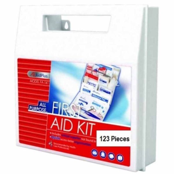 All Purpose First Aid Kit, 25 Person (123 Pieces)