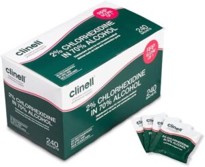 Clinell swab 2% Chlorhexidine in 70% Alcohol