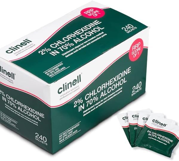 Clinell swab 2% Chlorhexidine in 70% Alcohol
