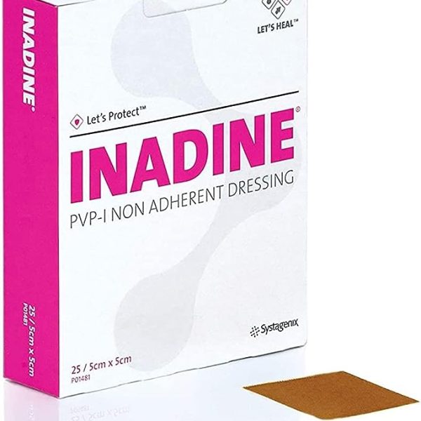 Inadine Dressing 5cm x 5cm