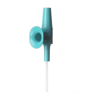 Suction Catheter With Vacuum Control Connector Light Green Ch 6