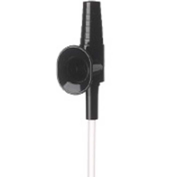 Suction Catheter With Vacuum Control Connector Black Ch 10