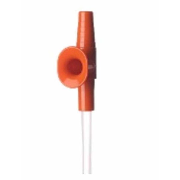 Suction Catheter With Vacuum Control Connector Orange Ch 16