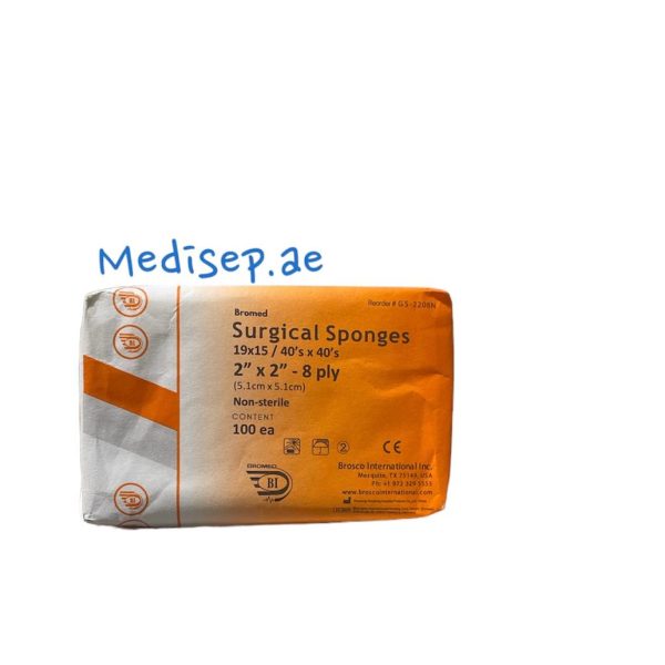 Non-Sterile Gauze Swab 5cm x 5cm - 8ply