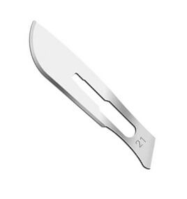 Sterile Surgical Blade, Size 21