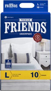 Friends Underpads Premium - Large (Pack of 10)