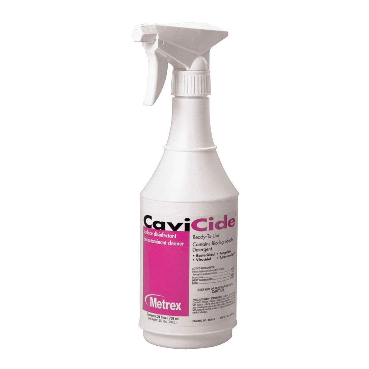 CaviCide Surface Disinfectant Decontaminant Cleaner, 24 oz, White