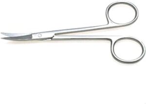 Iris Scissor (Curved), 4.5 Inch