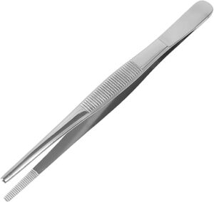 Thumb Dressing Forcep Plain, 5.5 Inch
