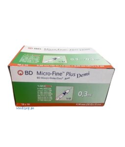 BD MicroFine Insuline Syringe 0.3ML 30G 8Mm