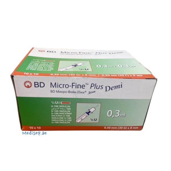 BD MicroFine Insuline Syringe 0.3ML 30G 8Mm
