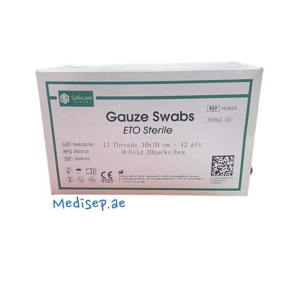 Sterile Gauze Swab10cmx10cm 12ply