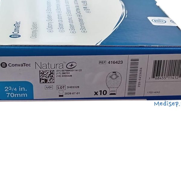 ConvaTec Natura Drainable Pouch 2 34 in 70 mm 416423