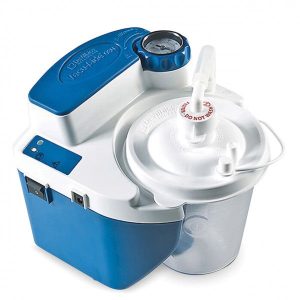 Devilbiss Vaccu-Aide QSU (Quiet Suction Unit) with Battery and Reusable + Container
