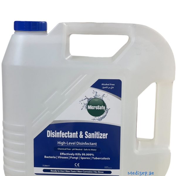 Microsafe Disinfectant & Sanitizer, 5 Litre