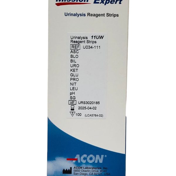 Mission Reagent 2GE Urine Test strips (100 Counts)