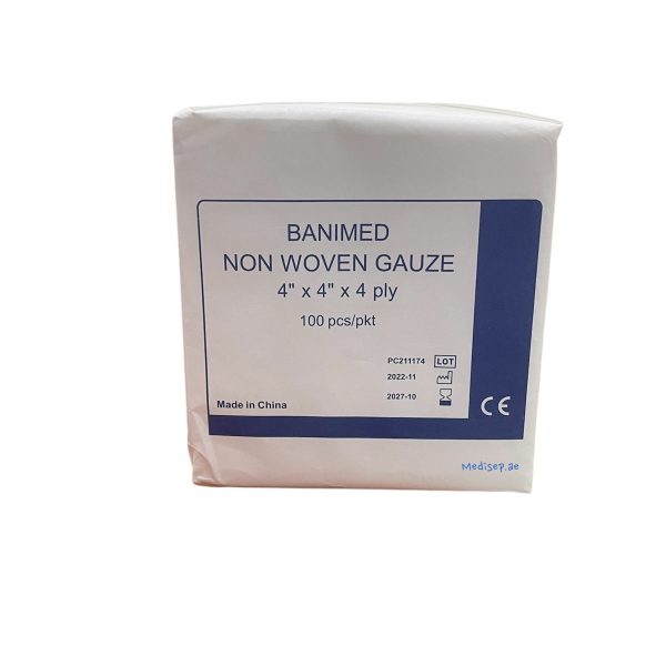 Non-Woven Gauze Swab 10cm x 10cm - 4ply