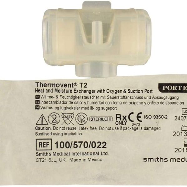Portex Thermovent T2 Heat & Moisture Exchanger