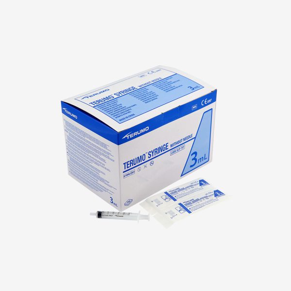 Terumo 3ml Syringe With Out Needle (Slip Tip)