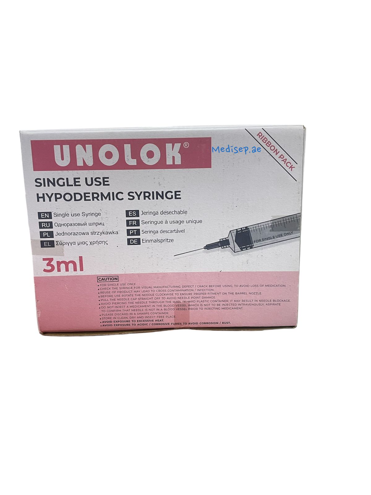 Unolok 3ml Luerlock Syringe With Needle
