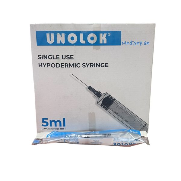 Unolok 5ml Luerlock Syringe With Needle