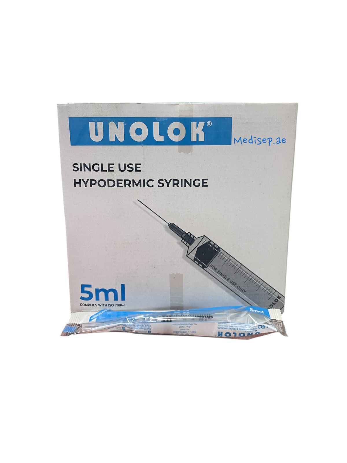 Unolok 5ml Luerlock Syringe With Needle