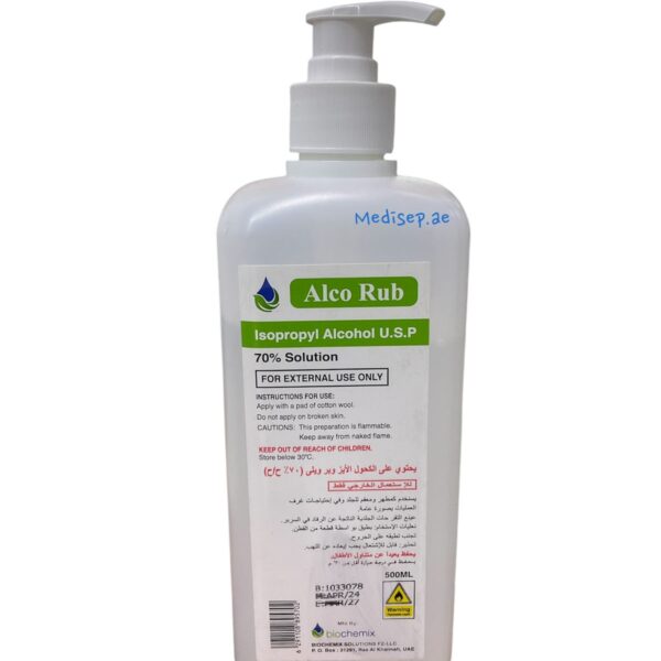 Isopropyl alcohol 70% 500ml