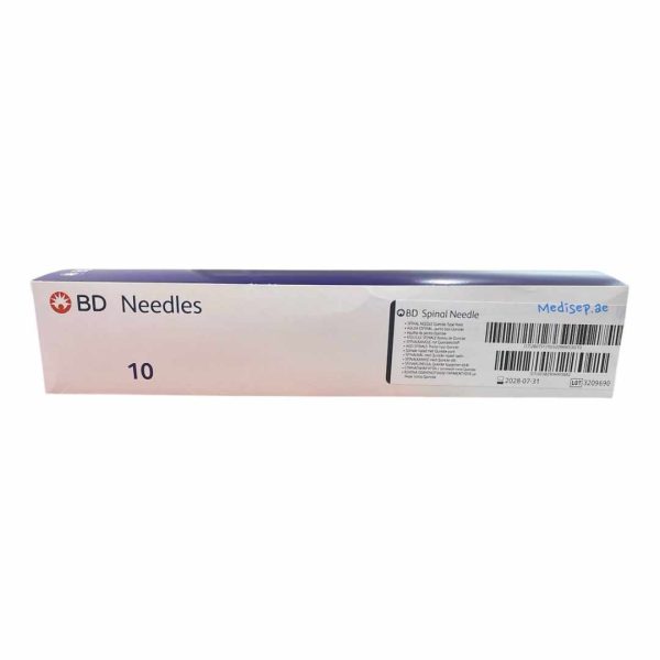 BD Spinal Needle 22g x 5.00IN(0.7mmX127mm) (400366)