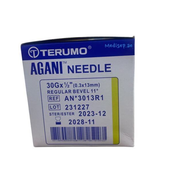 Terumo Needle 30Gx1/2 (0.3x13mm)