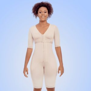 NSP FULL BODY ABOVE KNEE FAJA WITH SLEEVES