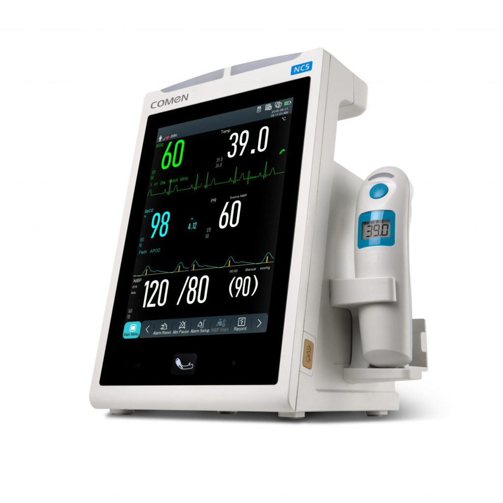 VITAL SIGN MONITOR COMEN NC5 WITH STAND