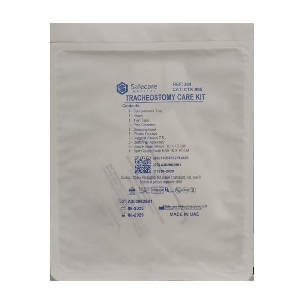 Tracheostomy care Kit With Gloves-safe care